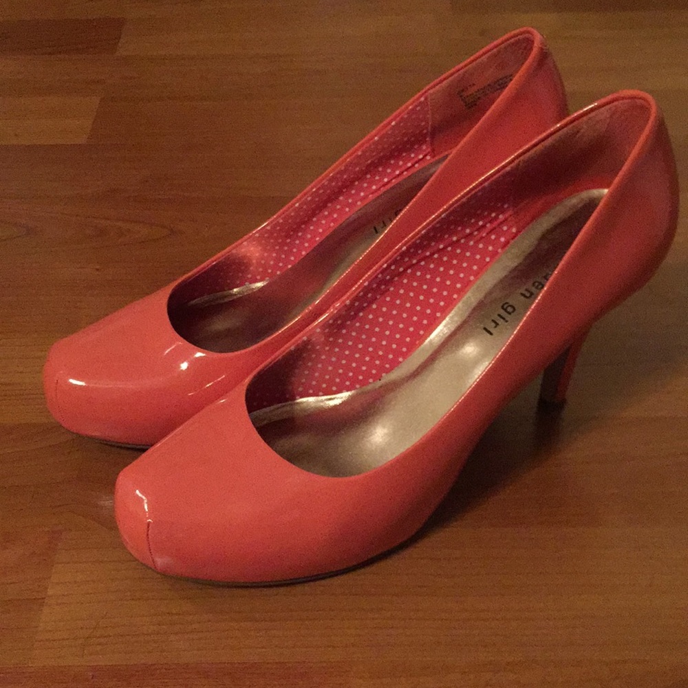 Coral Madden Girl Heels